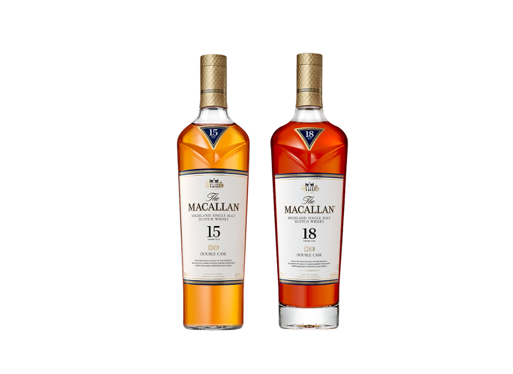 Macallan Double Cask 15 & 18 Year Old